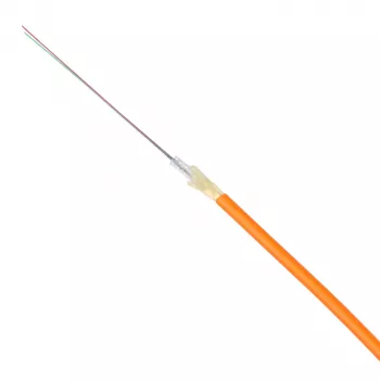 Fiberhome Mikro-Glasfaserkabel 2,5 mm, 4 FO G.657A1, PE-Mantel, Orange, 2-km-Trommel