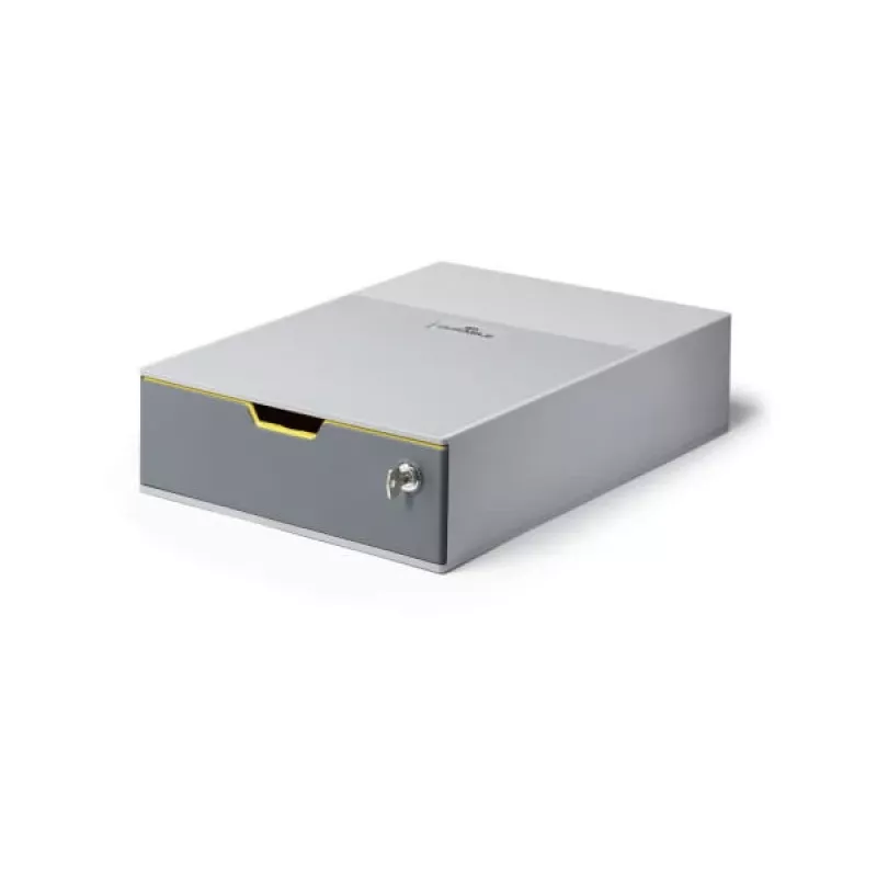 Aktenaufbewahrungsbox Kunststoff Grau Durable 760127