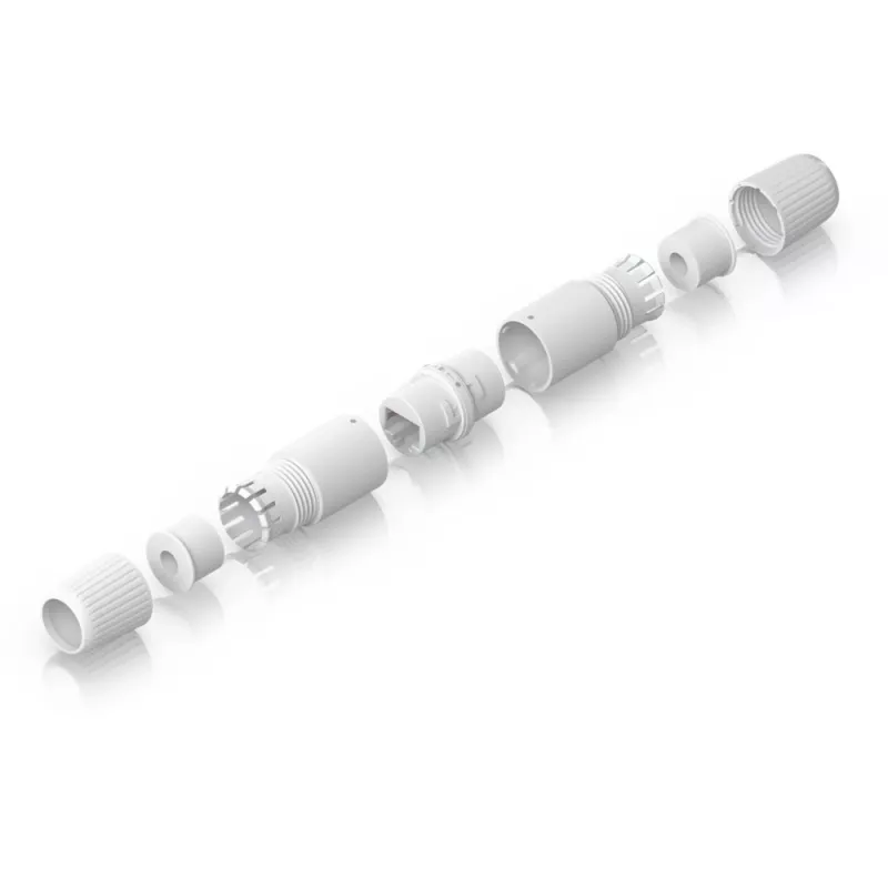Ubiquiti UACC-RJ45-Coupler-C6A-Outdoor Flach Weiß RJ-45 2 Stück