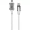 Netzwerkkabel Goobay 74180 USB C RJ-45 Cat6 10 m weiß