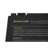 Battery Grün Cell AS01 für ASUS K40 K50 K60 K70 X70, Li-Ion 10,8 V 4400 mAh, 6 Zellen, Schwarz