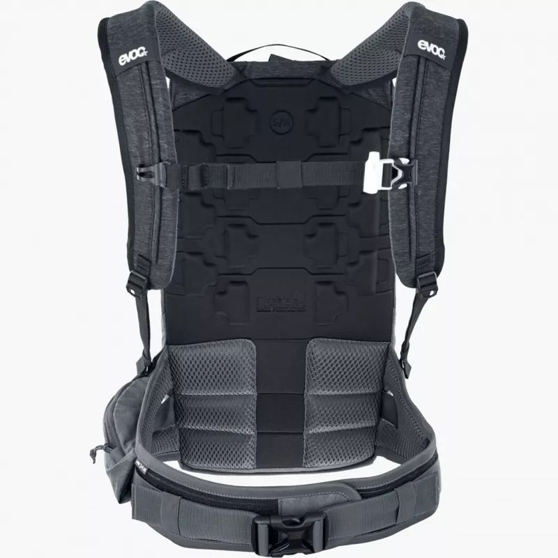 Fahrradrucksack EVOC Trail Pro 10L Carbon Grau Sport