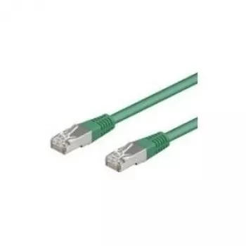 Wentronic Goobay CAT 5e Patchkabel, F/UTP, Grün, 15 m - CCA Kupfer-Mix (50870)