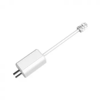 Videosignal-Konverter DAHUA LR1002 — kompakte weiße Einheit, 56×27×21 mm, 0,0283 kg