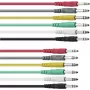 Audio-Patchkabel Omnitronic 3021005P, 6 x 0,9 m, 6,3 mm (1/4 Zoll) Mono-Klinkenstecker