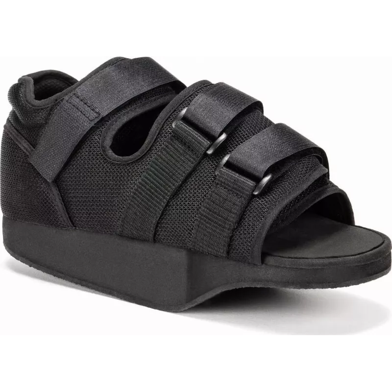 Post-operativer Schuh MDH XL schwarz — medizinischer postoperativer Schuh, Größe XL, synthetisches Obermaterial, EVA-Außensohle