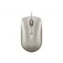 Kabelgebundene Büromaus Lenovo 540 beidhändig USB Type-C Optisch 2400 DPI Sand