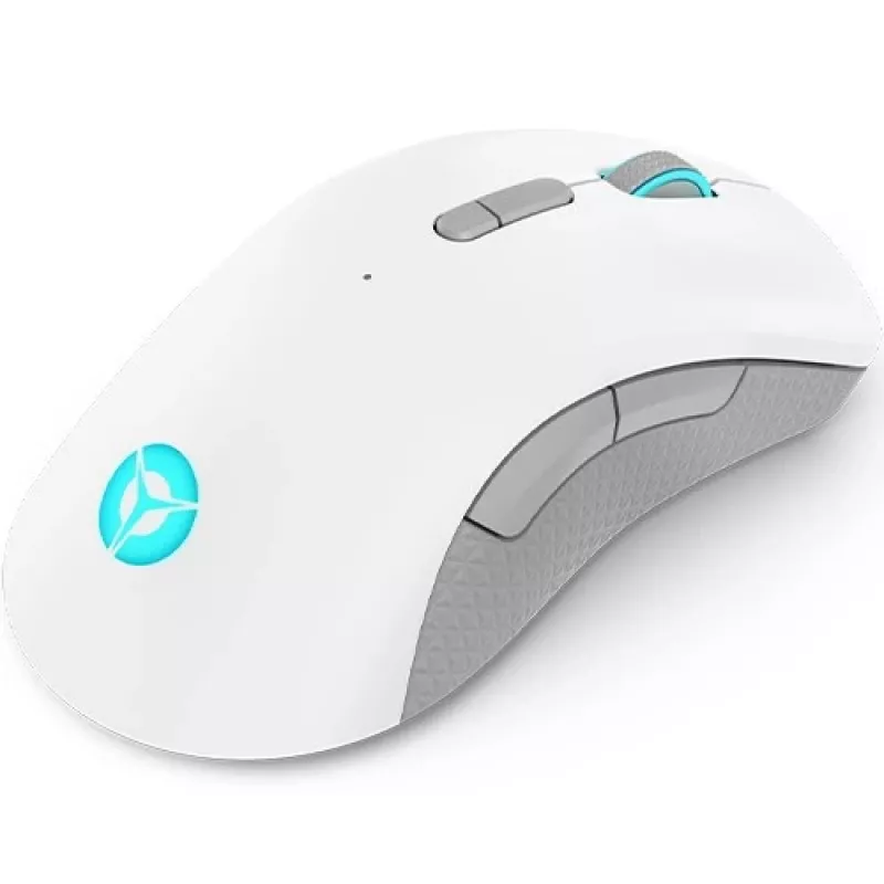 Gaming-Maus Lenovo Legion M600 RF Wireless + Bluetooth + USB Typ-A, beidhändig, 16000 DPI, 9 Tasten, wiederaufladbar