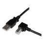 StarTech.com 3m USB 2.0 A auf rechtwinkliger B Kabel – M/M, 3 m, USB A, USB B, USB 2.0, Schwarz