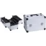 Werkzeugkoffer allit AluPlus Tool>L< 36C silber mit Aluminiumrahmen und L-Profil