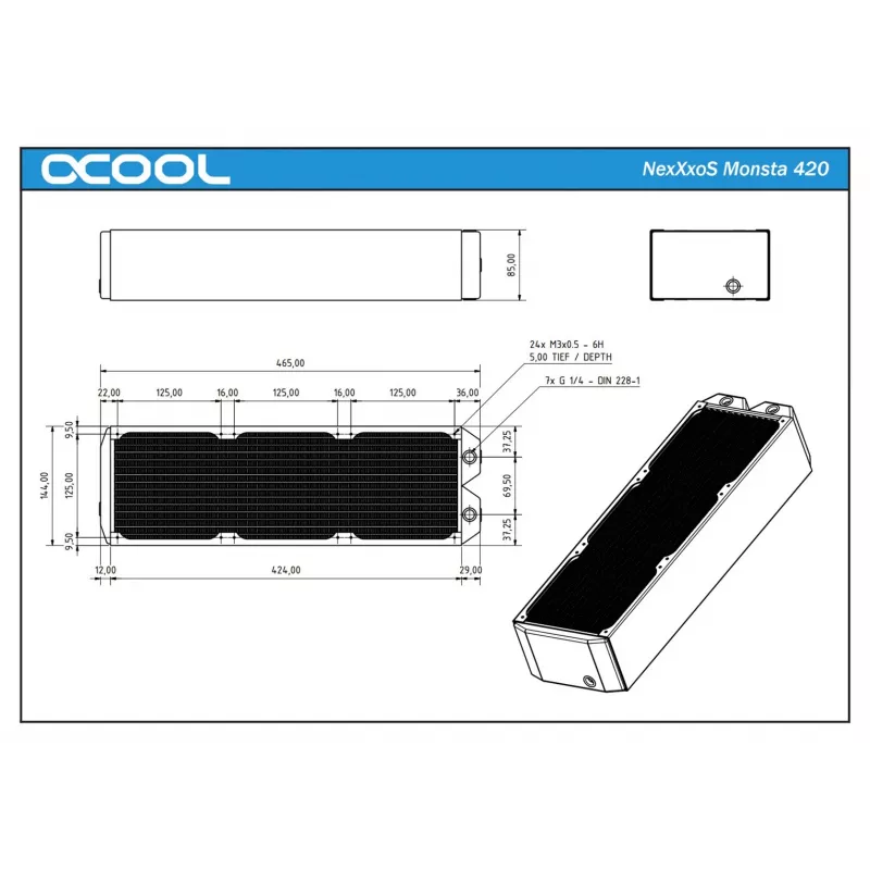 Kühlkörper Alphacool NexXxoS Monsta