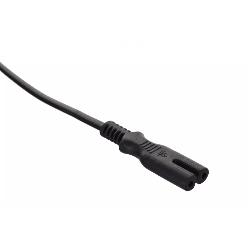 Savio CL-100 Netzkabel Schwarz 1,8 m IEC Typ E (3,4 mm, 3,1 mm) IEC C7