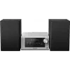 Panasonic SC-PM704 - Mikrosystem - 80 Watt (gesamt) - Silber (SC-PM704EG-S)