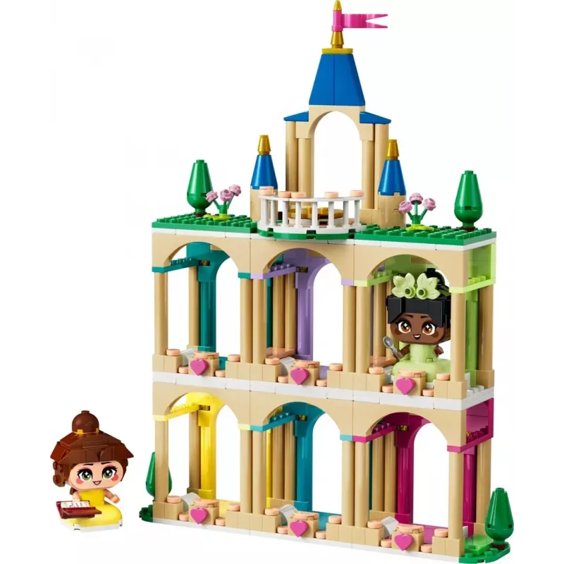 LEGO DISNEY 43291 Mini Belle und Tiana mit Schloss