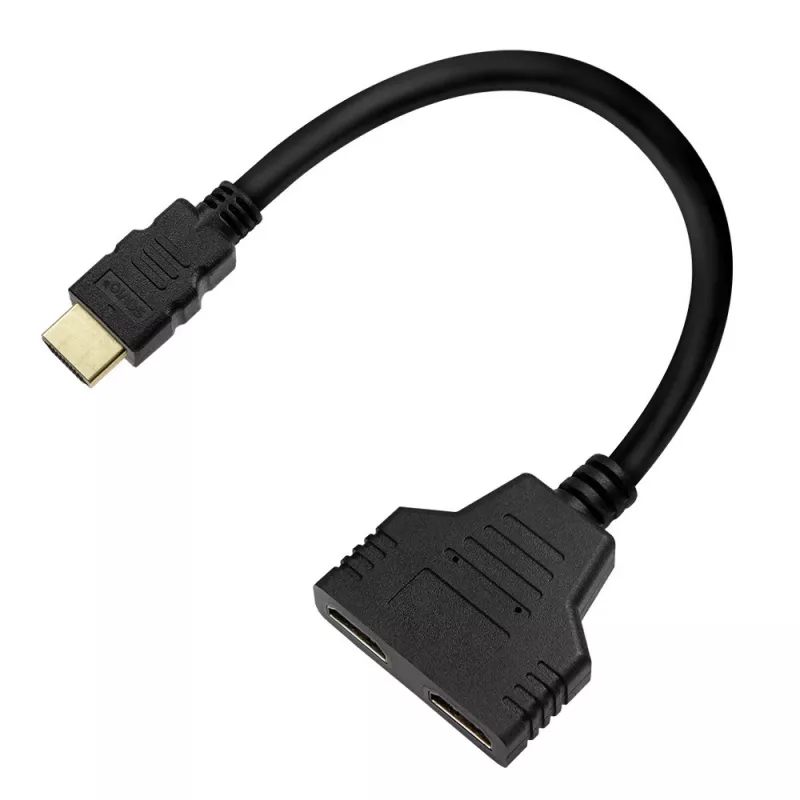 HDMI Video Splitter Savio AK-77 60Hz Schwarz
