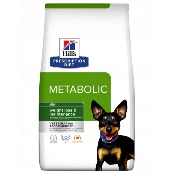 HILL'S PRESCRIPTION DIET Canine Metabolic Mini Trockenfutter für Hunde Huhn 1 kg