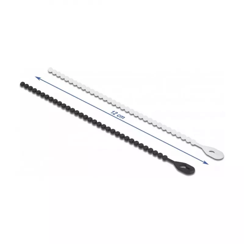 Perl-Kabelbinder DeLOCK 19506 L 120 x B 3,6 mm 100 Stück