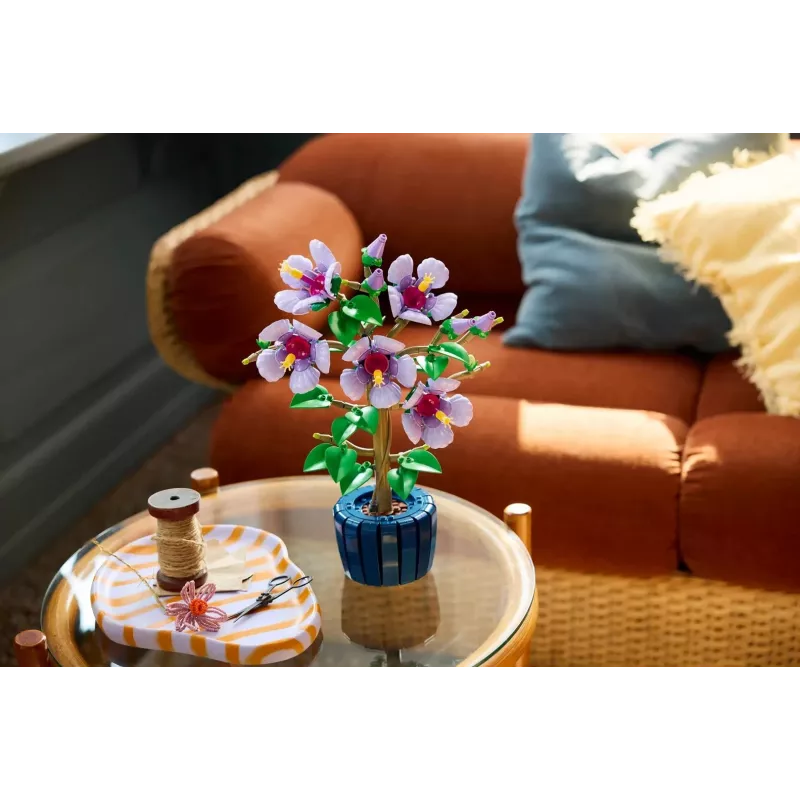 LEGO Botanical Bauset Hibiscus Flower 10372 – 660 Teile, Ausstellungsmodell, 250×360×130 mm