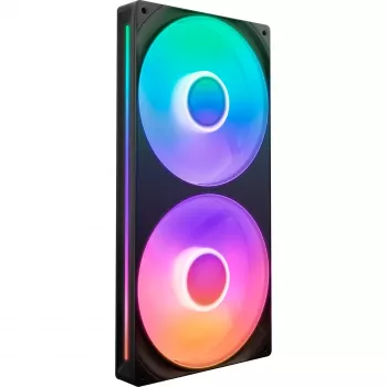 NZXT F280 RGB Core 140mm ARGB PWM 2er-Pack Schwarz