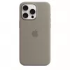 Silikonhülle mit MagSafe für iPhone 15 Pro Max – clay