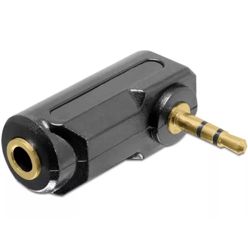 Gender-Changer-Kabel DeLOCK 65364 3,5 mm Schwarz