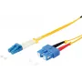 Glasfaser-Duplex-Patchkabel ShiverPeaks 77808 LC–SC 9/125µm OS1/OS2 1,0 m