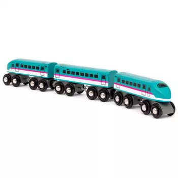 Spielzeugzug Ravensburger BRIO World Trains of the World Shinkansen E5 Hayabusa
