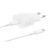 AC USB-Schnellladegerät Samsung EP-T2510 25W Weiß, USB‑C, PPS, Super Fast Charging