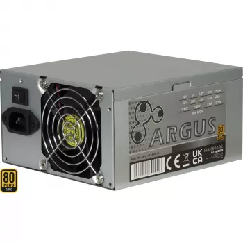 Netzteil INTER-TECH Argus 600AA2 600W 80+ Gold, ATX, einzelne +12V-Schiene