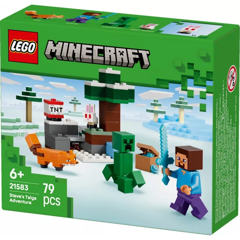 LEGO MINECRAFT 21583 Steves Taiga-Abenteuer