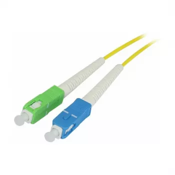 Synergy 21 LWL-1-Faser-Patchk. 2mtr.SC-SC APC 9/125u OS2 G657A2 AD 2mm flexible - Single- bzw. Monomode-Faser - 2 m