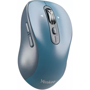 Kabellose Maus YENKEE YMS2010BE Dual-Mode ergonomisch, 2,4 GHz USB-Empfänger + Bluetooth 5.1, 4-stufig DPI 1000–3200, 6 Tasten