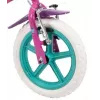 Kinderfahrrad HUFFY GABBI 12 Zoll, rosa, Rücktrittbremse, Stützräder, Schaumreifen