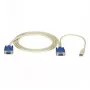 Schwarzbox Servswitch EC USB Serverkabel - VGA, USB, 3M