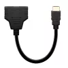 HDMI Video Splitter Savio AK-77 60Hz Schwarz