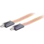 Satelliten-Fensterdurchführung ShiverPeaks 86375 Transparent extra dünn – Koaxial-Durchführung für SAT-Kabel