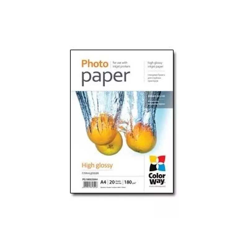 Fotopapier glänzend Colorway PG180020A4 A4