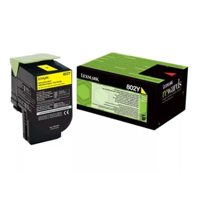 Toner Lexmark 80C20Y0 3000 Seiten Gelb