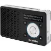 Tragbares Radio TECHNISAT DIGITRADIO 1 A — DAB+/FM, OLED-Display, USB-C, 3,5-mm-Kopfhörer, 1 W, schwarz/silber