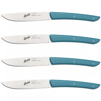 Steakmesser Berkel KCO4SW11SRPBL Edelstahl 4 Stück 11 cm Klinge