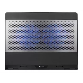 Laptop-Kühlpad Tracer Officer 43,2 cm 1100 U/min Schwarz Silber