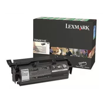 Toner Lexmark T654X11E 30000 Seiten Schwarz