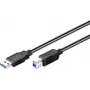 Wentronic 93655 USB Cable Schwarz