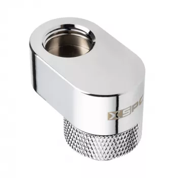 XSPC G1/4 Rotary 14mm Offset Fitting - Chrom