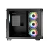 Computergehäuse LC-Power LC-8001B-ON Midi Tower Schwarz