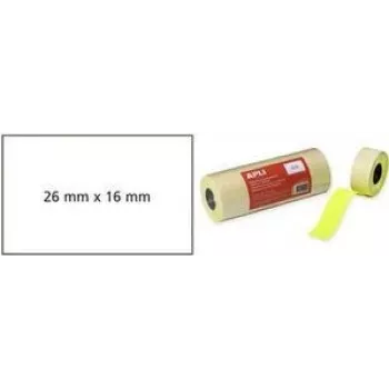 Preisetiketten agipa 151992 weiß permanent 26 x 16 mm für Preisauszeichnung und Kennzeichnung
