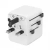 Reise-Netzteil GEMBIRD TPA-1A2C20-01-W — 20 W, USB-A (18 W) + 2× USB-C (20 W), Stecker Typ E, weiß