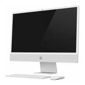 Apple iMac 24‘‘ Silber CTO M4 10-Core CPU (32GB,1TB) (Z1EJ-02100000)