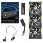 Lian Li UNI FAN SL-INF Wireless 120mm Reverse Blade ARGB Gehäuselüfter 3er-Pack Schwarz