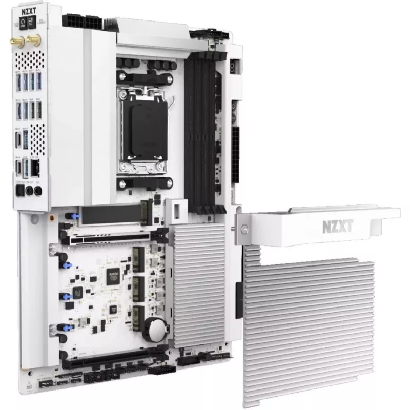NZXT N9 X870E Weiß AM5 DDR5 ATX Motherboard